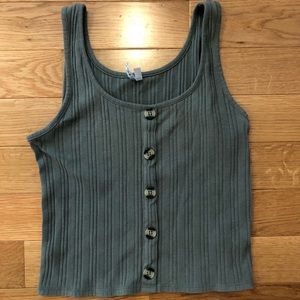Mudd slight cropped tank